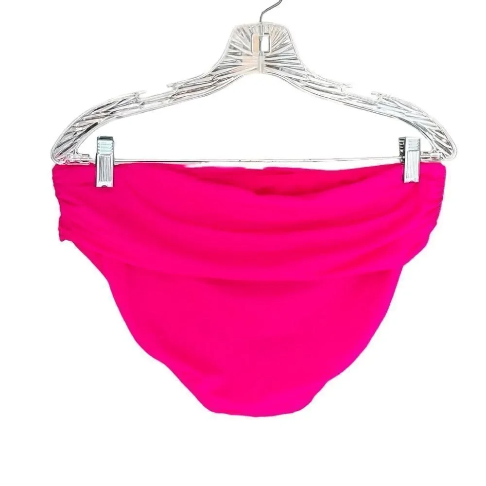 NWT Lauren Ralph Lauren Beach Club Hipster Bikini Swim Bottom Size 12